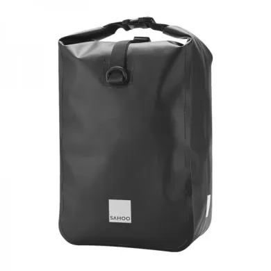 Сумка на багажник Sahoo TRAVEL 142096, 10 л, PVC, чорна