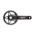 Комплект шатунов ONRIDE Solo Pro 1220, под Hollowtech, 170 мм, 34T, 11/12 скоростей, чёрный