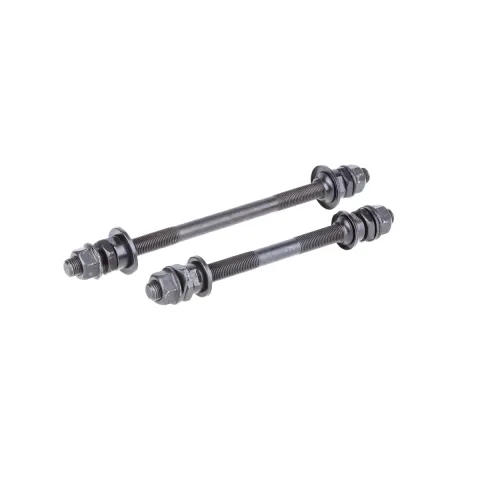 Комплект осей Kenli KL-901, под гайки, перед + зад, 150/190 мм, сталь