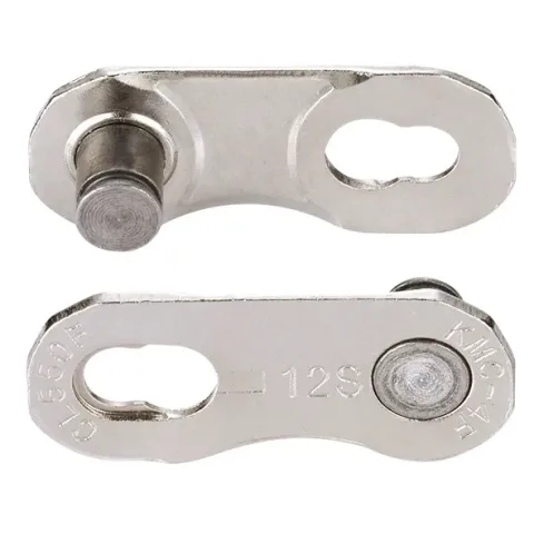 Замок ланцюга KMC Flat NR Silver, SRAM 13/12 швидкостей, 1/2