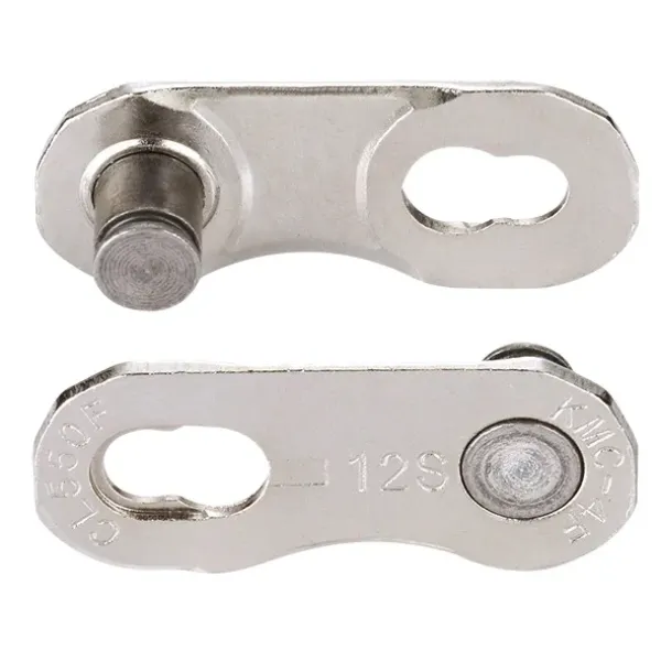 Замок цепи KMC Flat NR Silver, SRAM 13/12 скоростей, 1/2