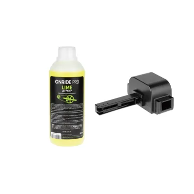 Комплект дегризер ONRIDE PRO Lime 500 мл + Мийка ланцюга DNK Roll