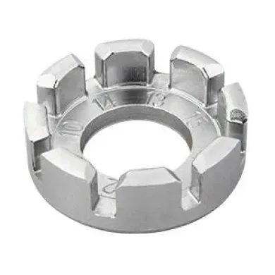 Ключ для спиц Super B кольцевой, 8 пазов, 9–15G, сталь