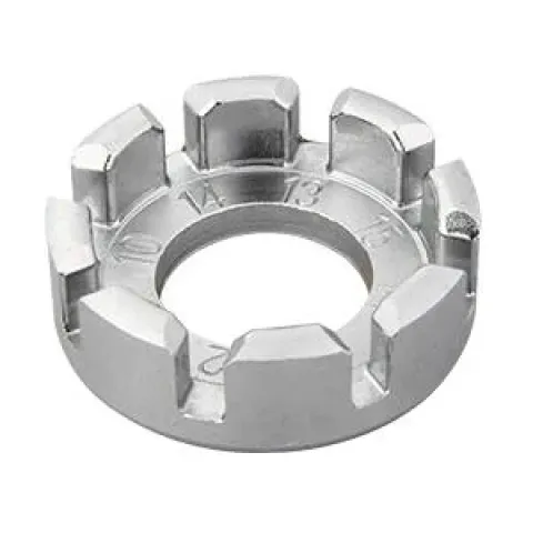 Ключ для шприх Super B кільцевий, 8 пазів, 9–15G, сталь