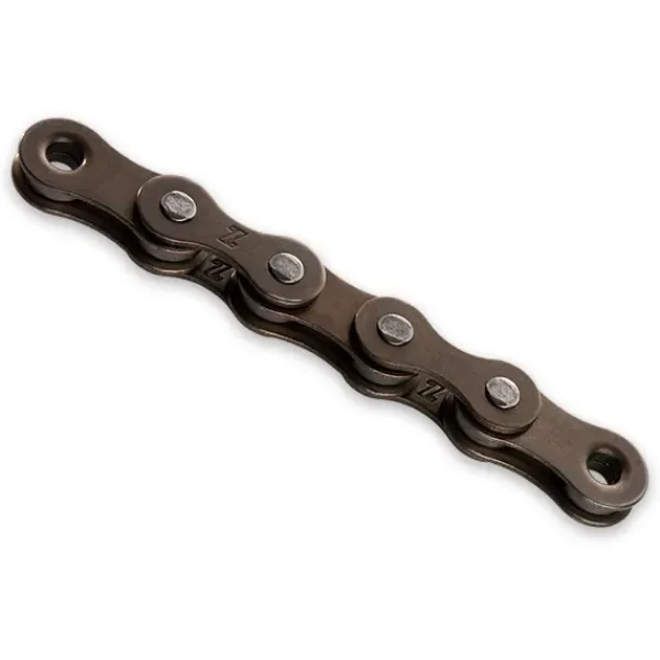 Цепь KMC Z1 Narrow Brown 1 скорость 112 звеньев коричневая + замок ОЕМ (уп. 5 штук)