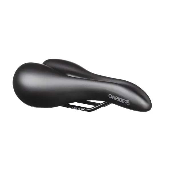 Сідло ONRIDE Seat Double Density, сталеві рамки, 274x178 мм, чорний