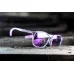 Детские очки Relax Siri, фиолетовые кристальные, линза smoke (PC), purple revo, кат. 3