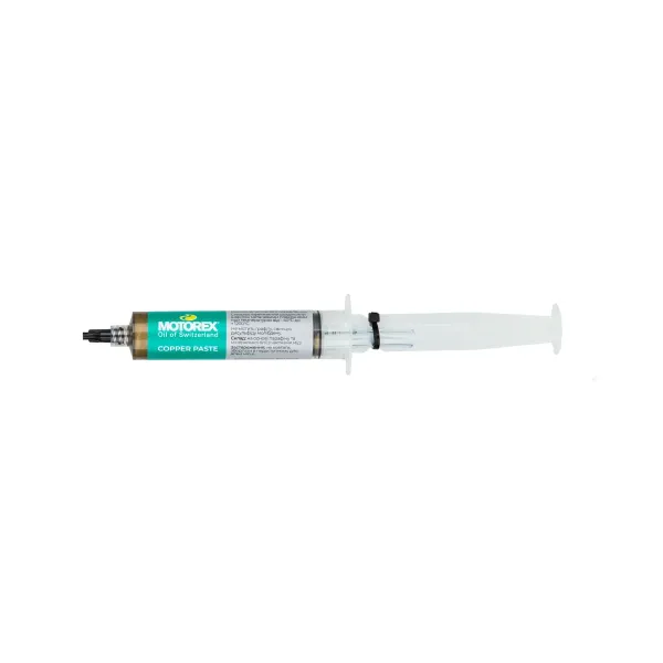 Шприц с медной смазкой Motorex Copper Paste, 20 мл