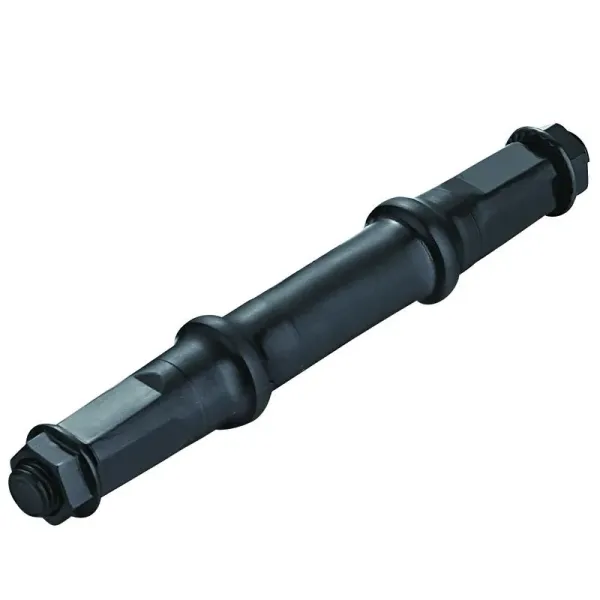 Вал каретки Kenli KL-01, під квадрат, 126 мм, чорний
