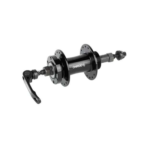 Задня втулка ONRIDE Hub 10R, 32 отвори, диск 6 гвинтів, тріскачка, 135 QR, чорна