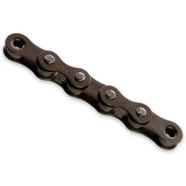 Ланцюг KMC S1 Wide Brown, 1 швидкість, 112 ланок, коричневий + замок