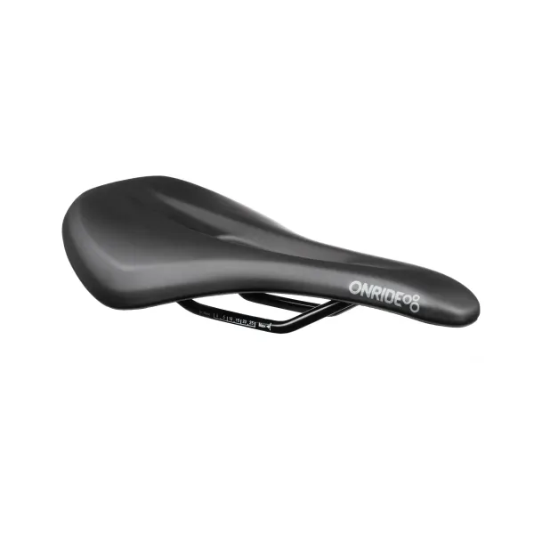 Сідло ONRIDE Touch 20, сталеві рамки, 257x147 мм, чорне Сідло ONRIDE Touch 20, сталеві рамки, 257x147 мм, чорне