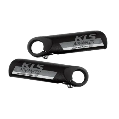 Ріжки руля KLS Advanced 110 мм алюмінієві чорні