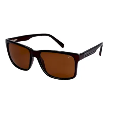 Очки Relax Ben, оправа crystal dark brown, линза brown (TAC 1,0mm Polarized), кат. 3