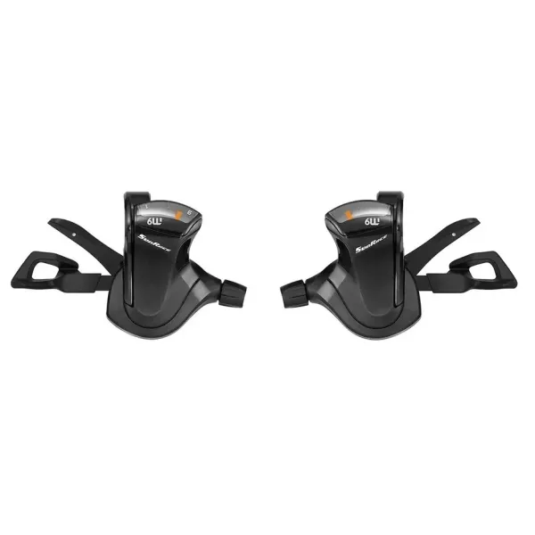 Манетка SunRace DLM903, ліва, 2/9 швидкостей, з дисплеєм, OEM