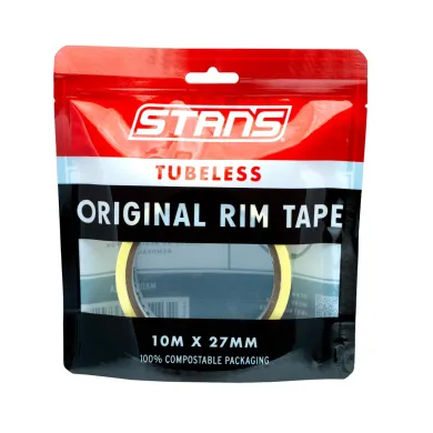 Лента для бескамерных ободьев Stan's NoTubes Original Rim Tape, 27 мм, 10 м