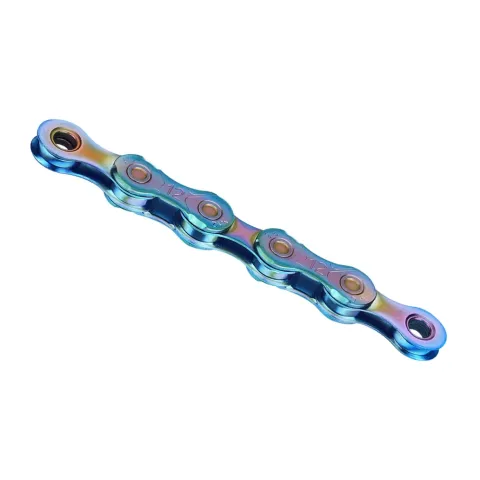 Цепь KMC X12 Aurora Blue, 12 скоростей, 126 звеньев, с замком