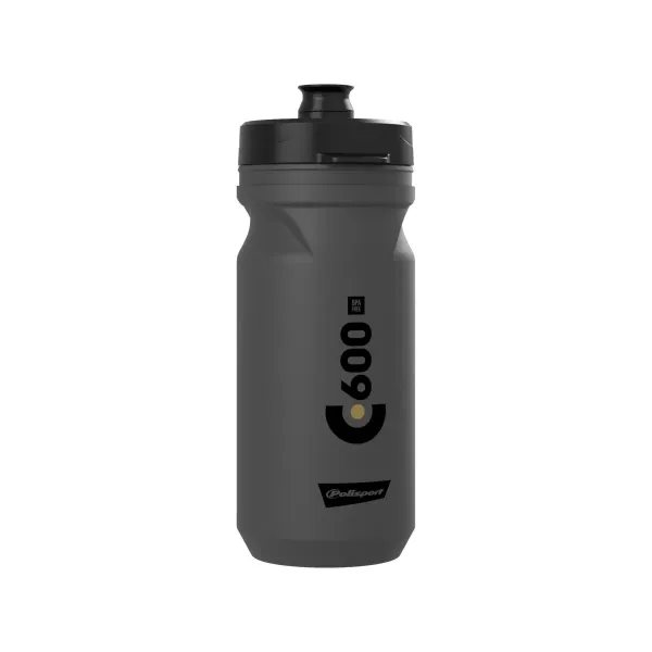 Фляга POLISPORT C600 600 мл сірий/чорний Фляга POLISPORT C600 600 мл сірий/чорний