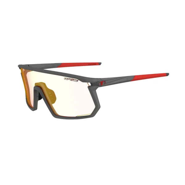 Окуляри Tifosi Moab Satin Vapor, лінзи Clarion Red Fototec (64-14%)