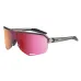 Очки R2 FLUKE dark/grey (PC), линза pink (HD), покрытие black/red full revo, кат. 3