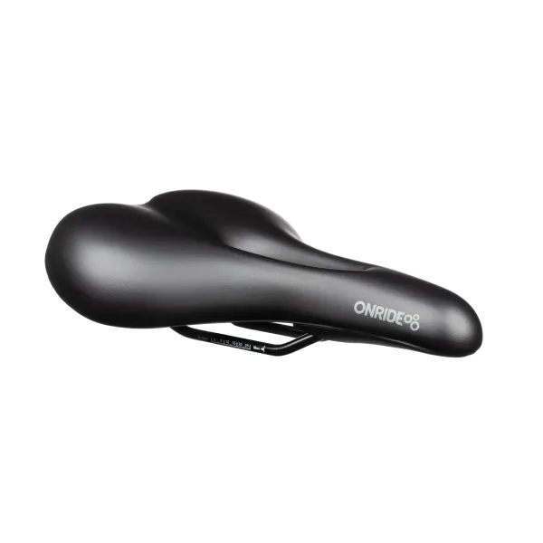 Сідло ONRIDE Sofa, сталеві рамки, 285x190 мм, чорний Сідло ONRIDE Sofa, сталеві рамки, 285x190 мм, чорний