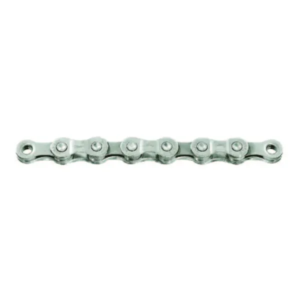 Цепь SunRace CNM94 S, 9 скоростей, 116 звеньев, с замком, серебристая