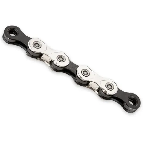 Цепь KMC X11, 11 скоростей, 118 звеньев, Silver/Black Цепь KMC X11, 11 скоростей, 118 звеньев, Silver/Black