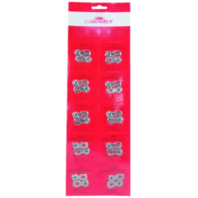 Замок цепи SunRace CNQ09 Silver, 9 скоростей