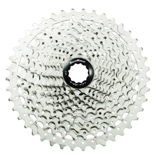 Касета SunRace CSMS7 EAZ, 11 швидкостей, 11-46T, Silver