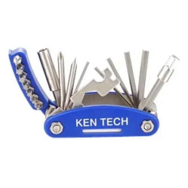 Мультитул Kenli KL-9802C, сталь, 20 инструментов Мультитул Kenli KL-9802C, сталь, 20 инструментов