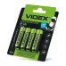 Батарейка лужна Videx LR6/AA, 4 шт Батарейка лужна Videx LR6/AA, 4 шт