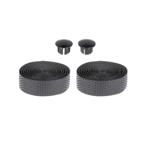 Обмотка керма ONRIDE Whip 50, силіконовий принт, Silicone/PU, 30x1900x3 мм, чорна