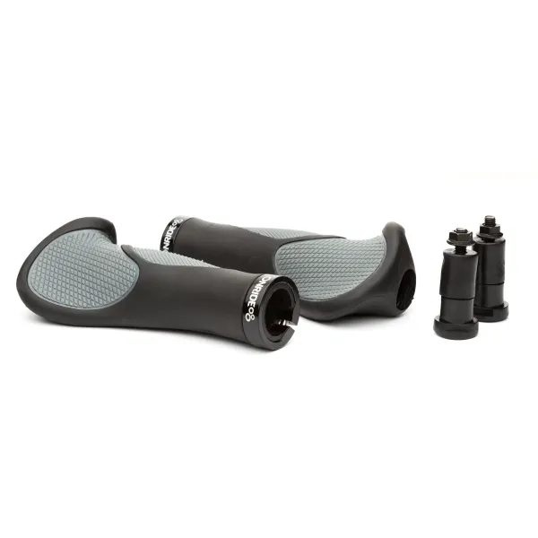 Гріпси Onride HornGrip10 ергономічні 140 мм чорний/сірий
