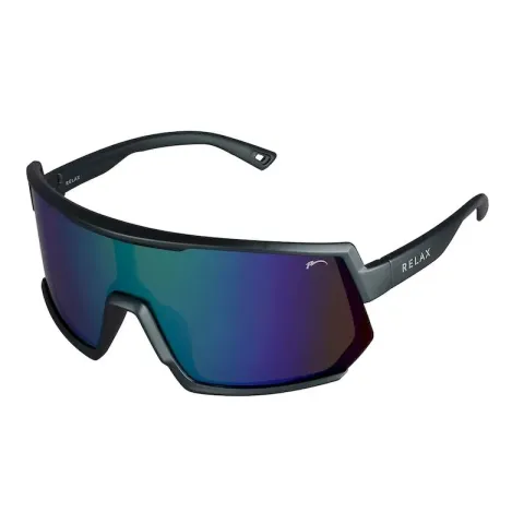 Очки Relax Lantao, оправа metalic dark green, линза brown (PC), green revo, кат. 3