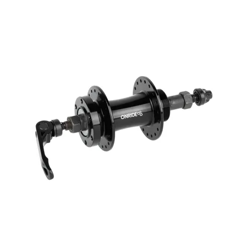 Задня втулка Onride Hub 10R, 36 отворів, диск 6 гвинтів, тріскачка, 135 QR, чорна