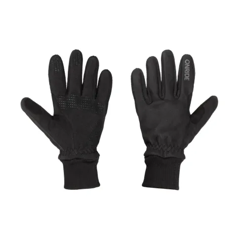 Перчатки Onride Fleecy 20 чёрные с 3M Thinsulate