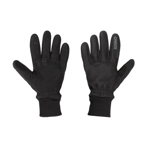 Перчатки Onride Fleecy 20 чёрные с 3M Thinsulate