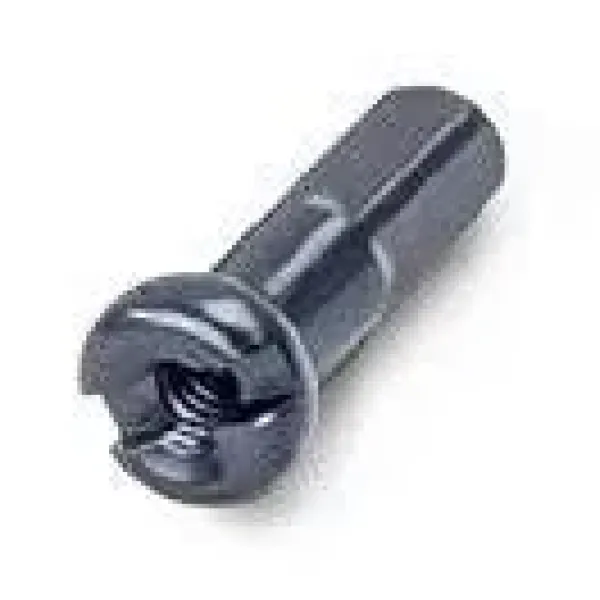 Ніпель Rodi 14G, 14x2 мм, латунь, чорний, 100 шт.
