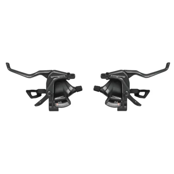 Манетки SunRace STM406 L3/R8, моноблок, 3/8 скоростей, с дисплеем передач, OEM