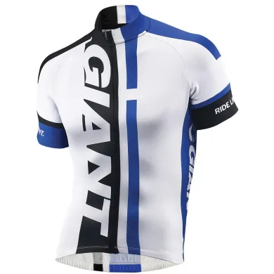 Веломайка Giant GT-S Short Sleeve Jersey Білий/Синій XS