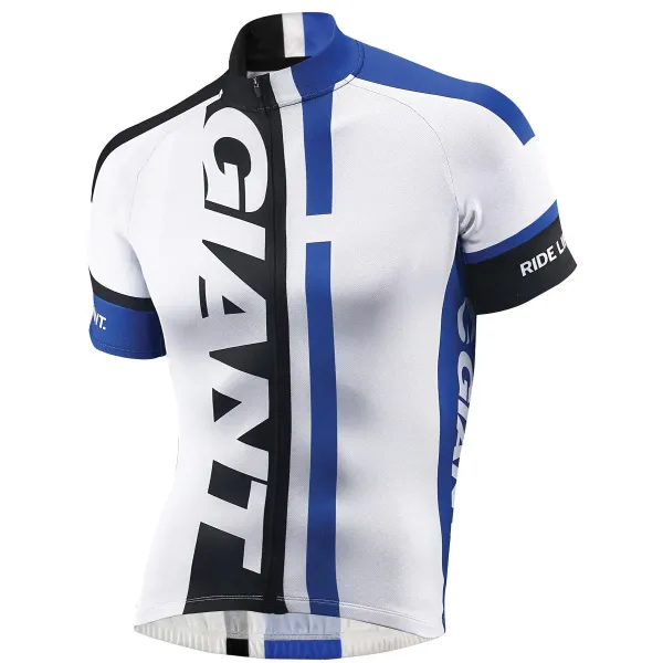 Веломайка Giant GT-S Short Sleeve Jersey Білий/Синій XS