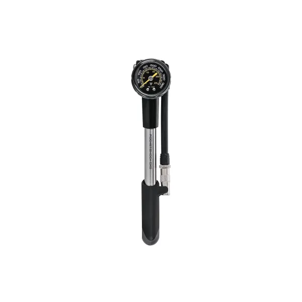 Насос високого тиску Topeak PocketShock DXG з манометром, 300 psi / 20,7 bar