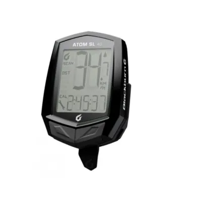 Велокомп'ютер Blackburn Atom SL 4.0 бездротовий 10 функцій чорний