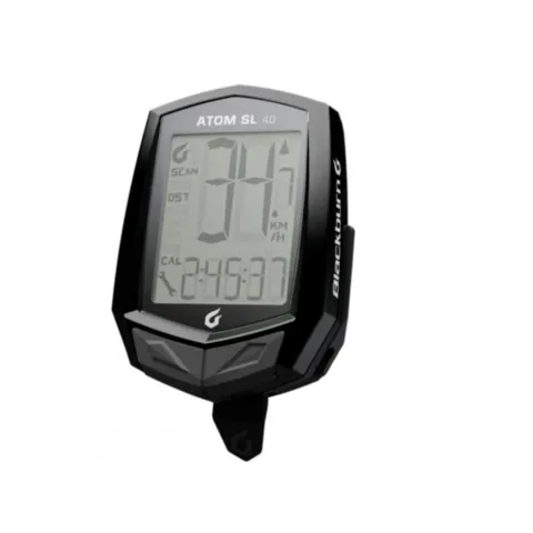Велокомп'ютер Blackburn Atom SL 4.0 бездротовий 10 функцій чорний