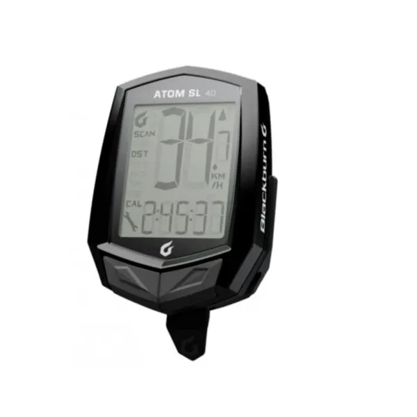 Велокомп'ютер Blackburn Atom SL 4.0 бездротовий 10 функцій чорний