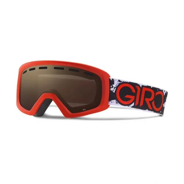 Маска зимова Giro Rev червоний/чорний Camo Amber Rose 40%