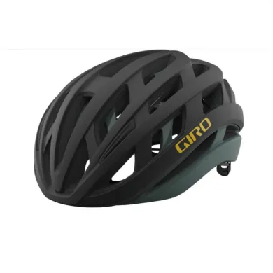 Шолом велосипедний Giro Helios MIPS мат. чорн/зел M/55-59см