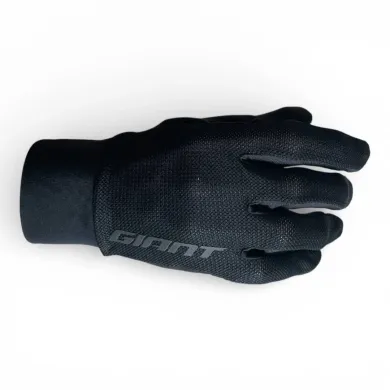 Велорукавички довгі Giant Gripp чорні M