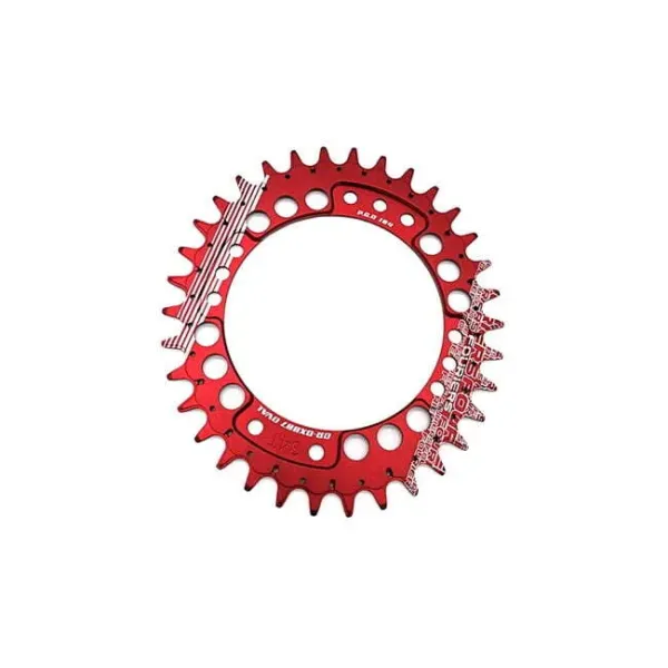 Зірка передня Fouriers DX007 Full CNC NW Oval pcd104 алю 34Т