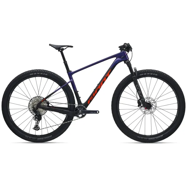Горный велосипед Giant XTC Advanced 29 2, фиолетовый, размер M